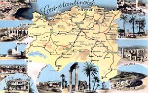 Constantinois - Carte